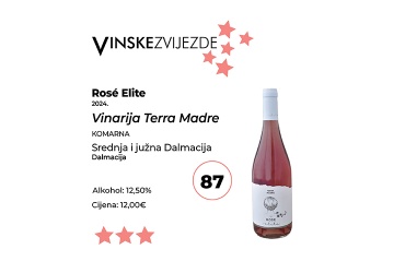 Wine Star-Silver for Terra Madre Rose Elite 2024